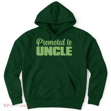 Promoted to Uncle New Baby Niece Nephew  Hoodie
