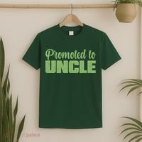 Promoted to Uncle New Baby Niece Nephew  T-Shirt thumb 2