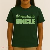 Promoted to Uncle New Baby Niece Nephew  T-Shirt thumb 4