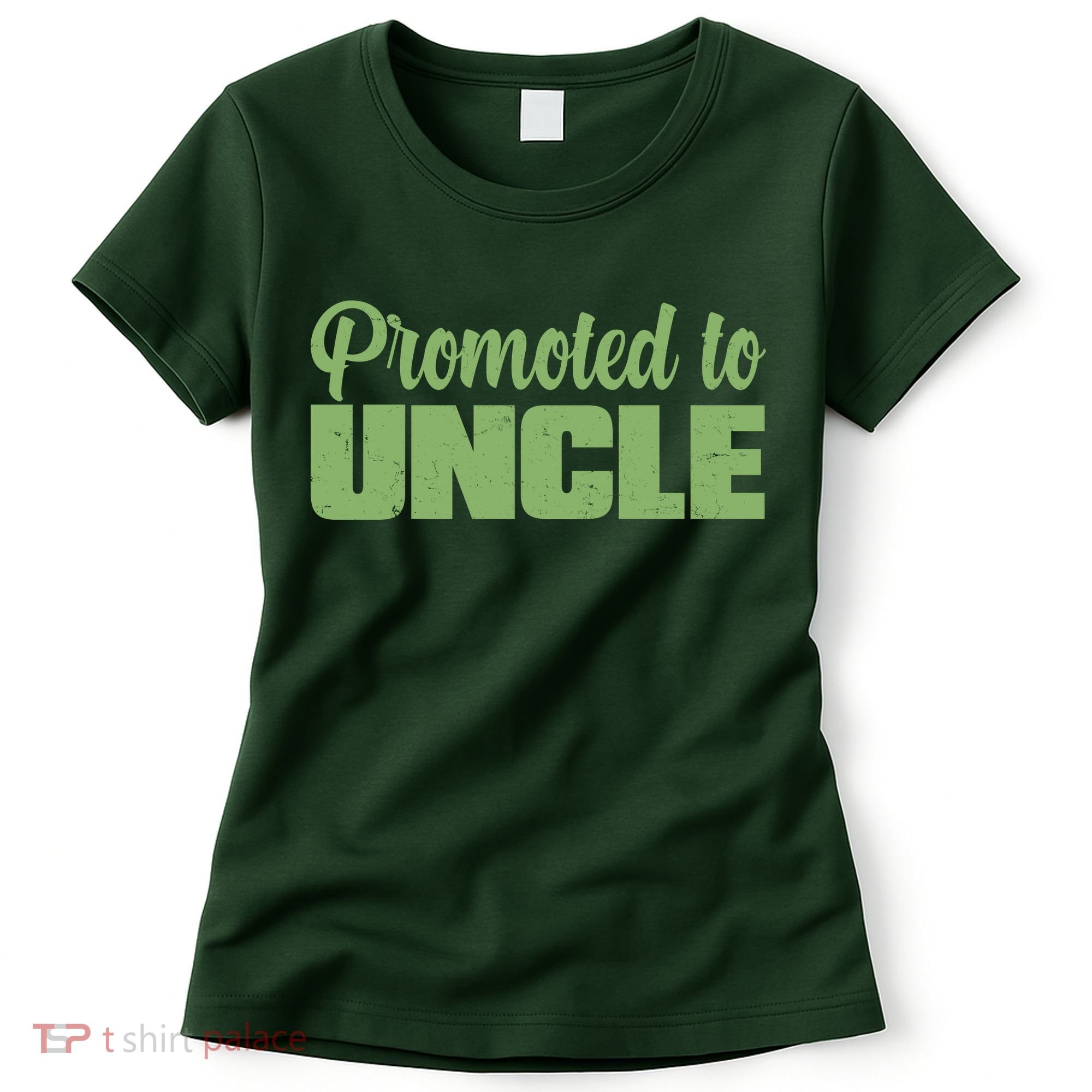 Promoted to Uncle New Baby Niece Nephew  Women's T-Shirt