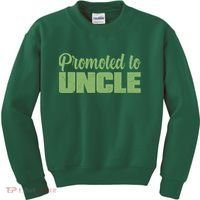 Promoted to Uncle New Baby Niece Nephew  Kids Sweatshirt thumb 0