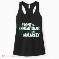 Prone To Shenanigans And Malarkey Women's Tank Top thumb 0