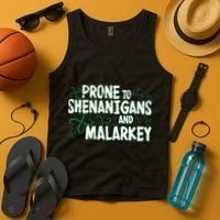Prone To Shenanigans And Malarkey Tank Top thumb 4
