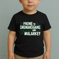 Prone To Shenanigans And Malarkey Toddler T-Shirt thumb 2