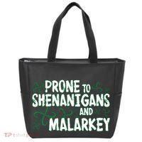 Prone To Shenanigans And Malarkey Tote Bag thumb 0