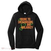 Prone to Shenanigans and Malarkey St Patty's Day Women's Hoodie thumb 0