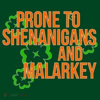 Prone to Shenanigans and Malarkey St Patty's Day Coaster thumb 2