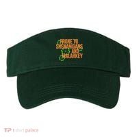 Prone to Shenanigans and Malarkey St Patty's Day Visor thumb 0