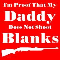 Proof My Daddy Does Not Shoot Blanks Tote Bag thumb 4
