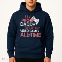 Proof That Daddy Doesn't Play Video Games All The Time Hoodie thumb 2