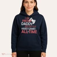 Proof That Daddy Doesn't Play Video Games All The Time Hoodie thumb 5