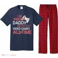 Proof That Daddy Doesn't Play Video Games All The Time Pajama Set thumb 0