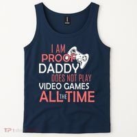 Proof That Daddy Doesn't Play Video Games All The Time Tank Top thumb 2