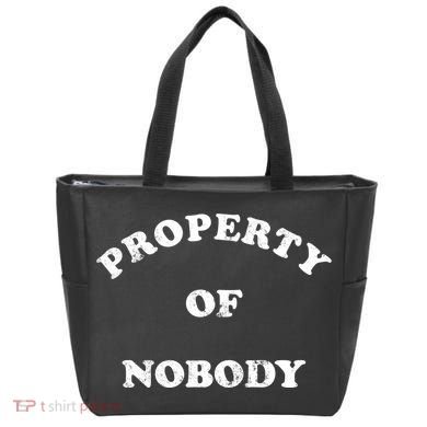 Property Of Nobody Tote Bag