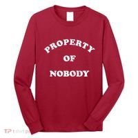 Property Of Nobody Long Sleeve Shirt thumb 0