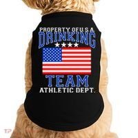Property of U.S.A. Drinking Team Doggie Tank thumb 0