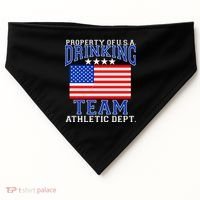 Property of U.S.A. Drinking Team USA-Made Doggie Bandana thumb 0