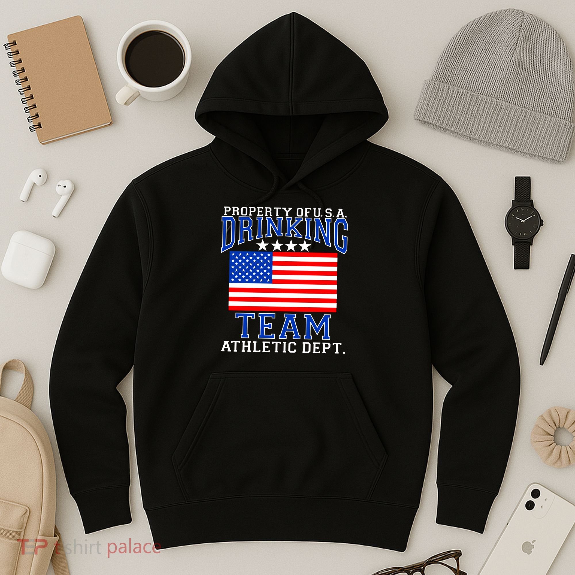 Property of U.S.A. Drinking Team Hoodie