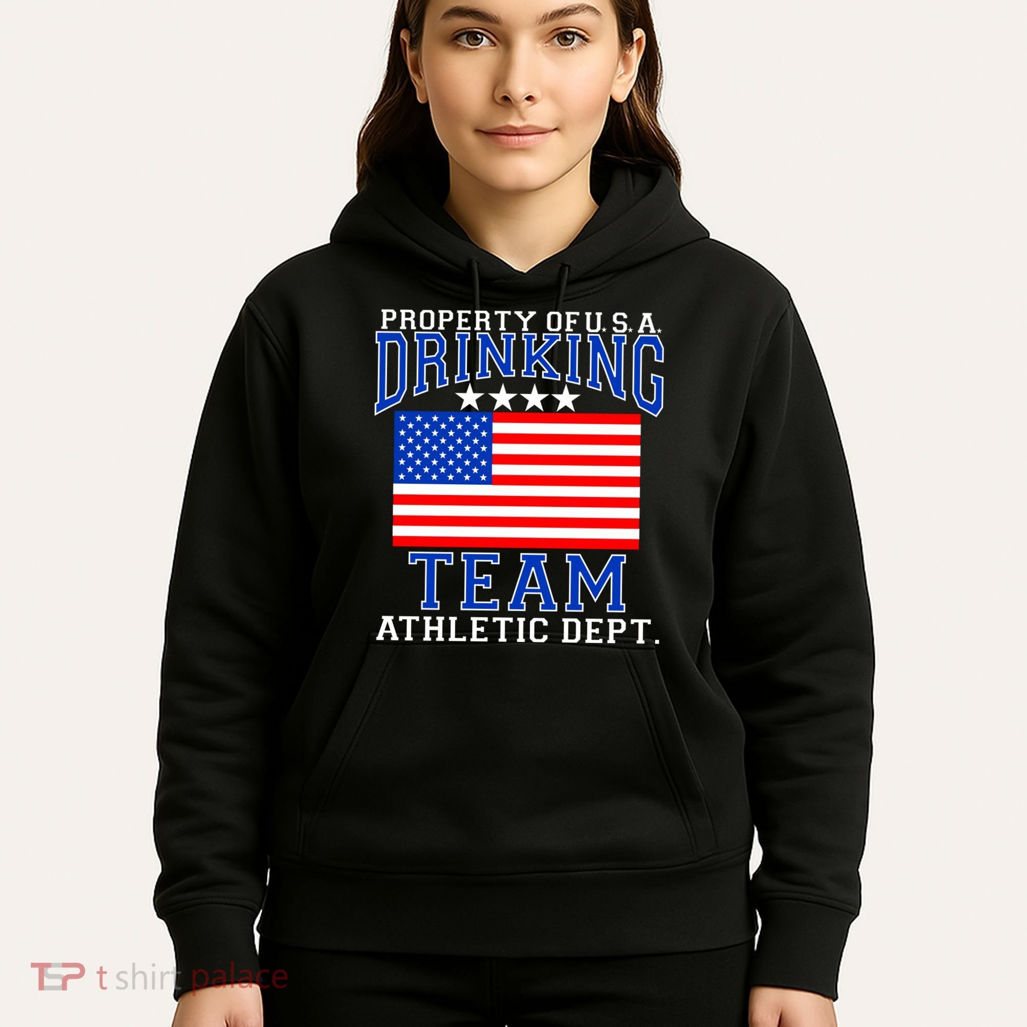 Property of U.S.A. Drinking Team Hoodie