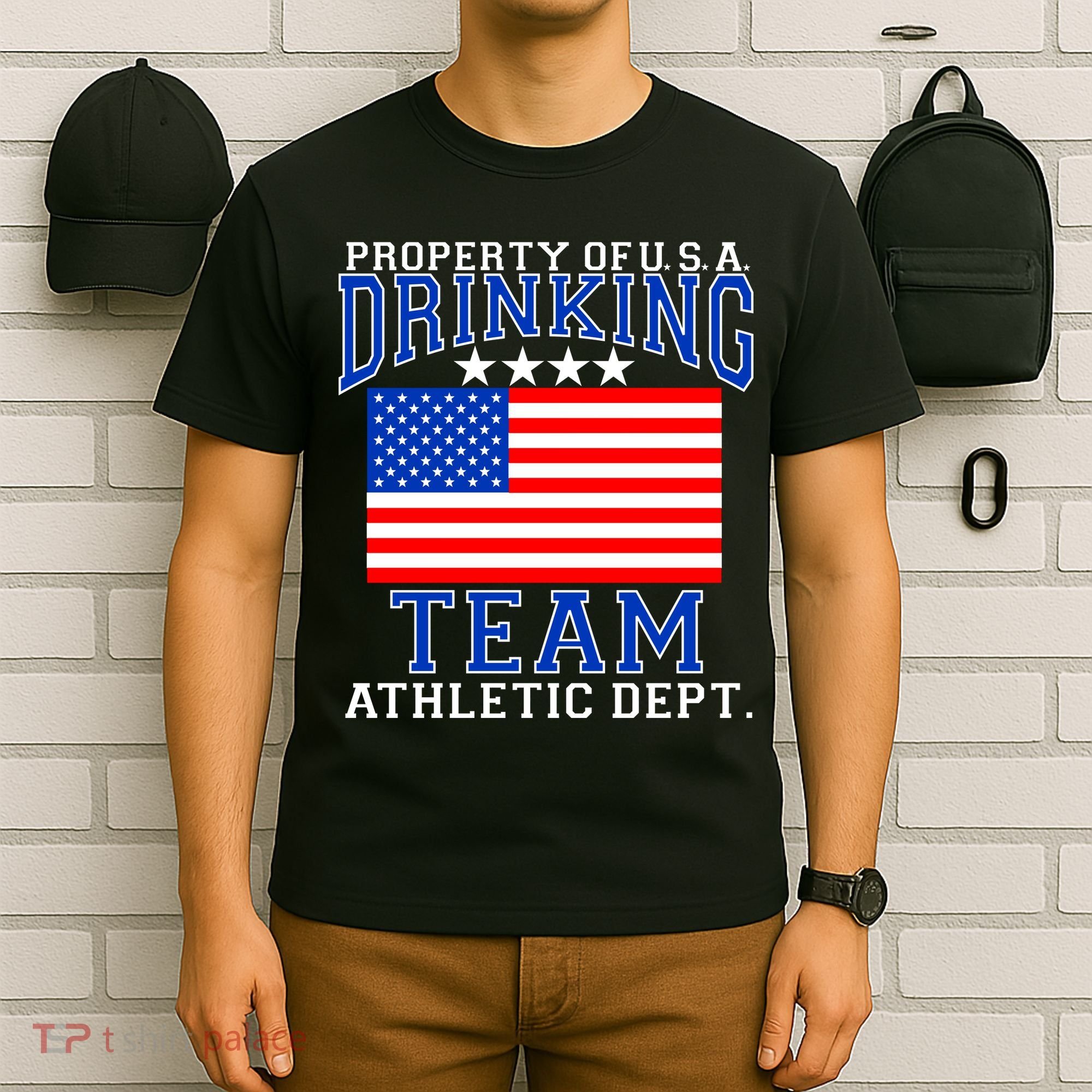 Property of U.S.A. Drinking Team T-Shirt