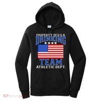 Property of U.S.A. Drinking Team Women's Hoodie thumb 0
