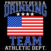 Property of U.S.A. Drinking Team Ornament thumb 1