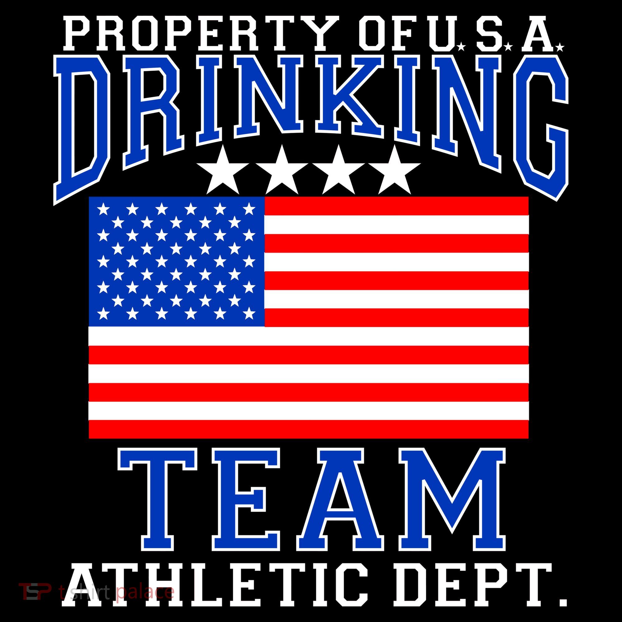 Property of U.S.A. Drinking Team Ornament