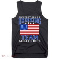 Property of U.S.A. Drinking Team Tank Top thumb 0