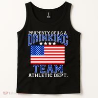 Property of U.S.A. Drinking Team Tank Top thumb 2