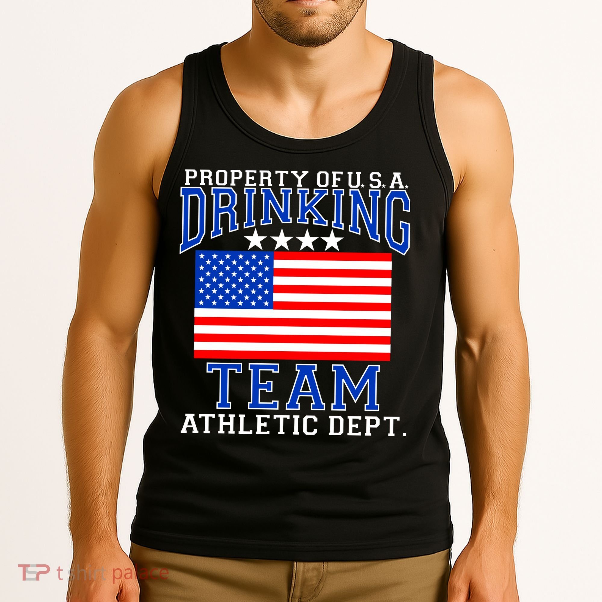 Property of U.S.A. Drinking Team Tank Top