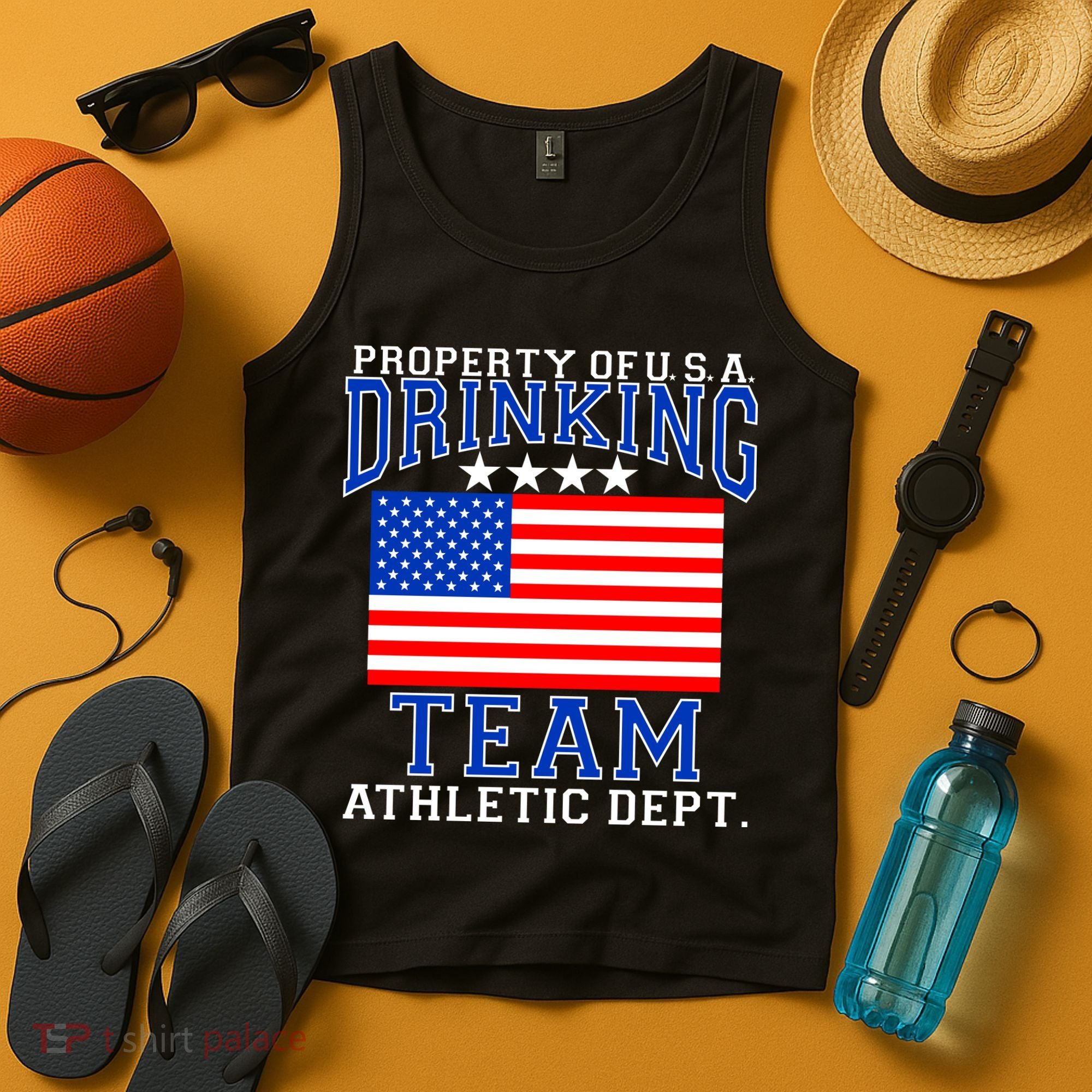 Property of U.S.A. Drinking Team Tank Top