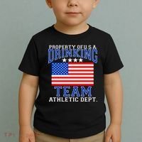 Property of U.S.A. Drinking Team Toddler T-Shirt thumb 2