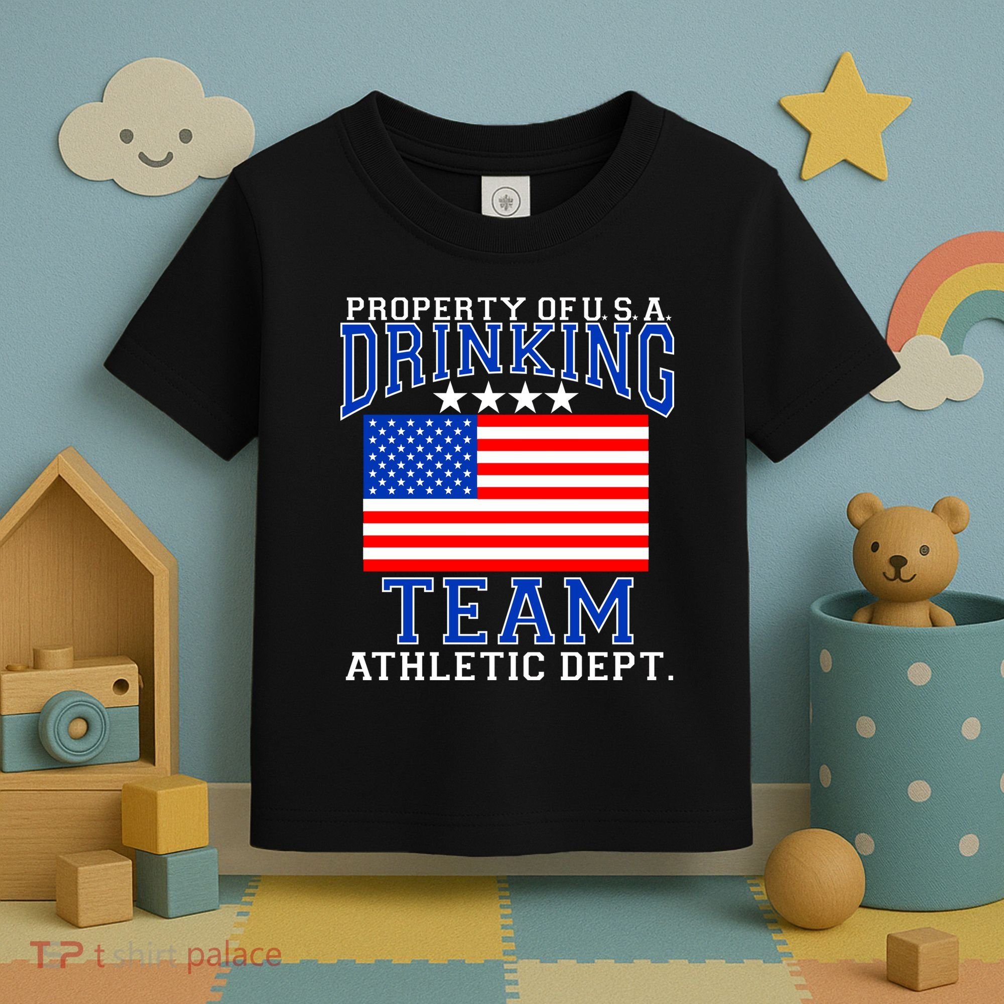 Property of U.S.A. Drinking Team Toddler T-Shirt