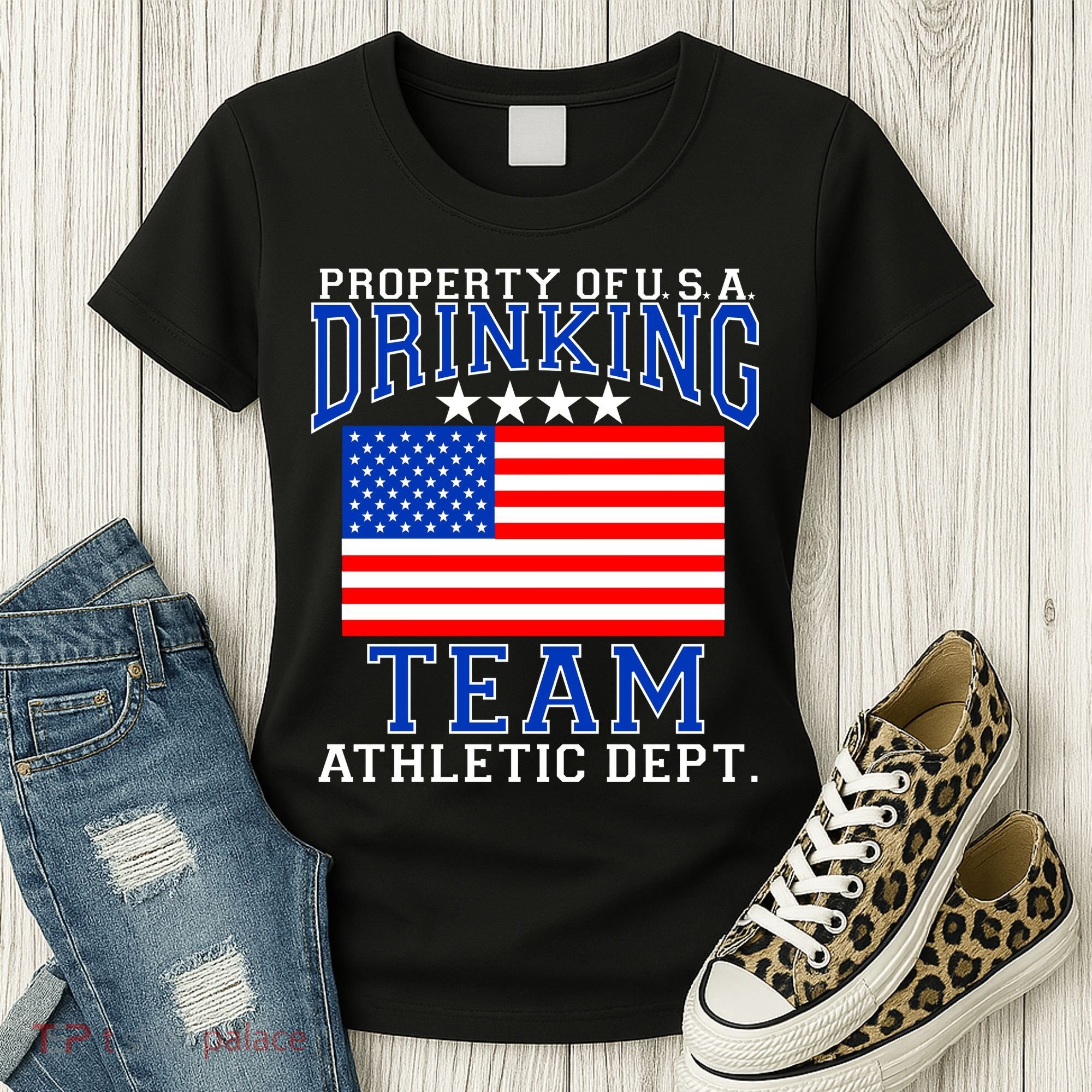 Property of U.S.A. Drinking Team Women's T-Shirt