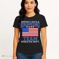 Property of U.S.A. Drinking Team Women's T-Shirt thumb 4