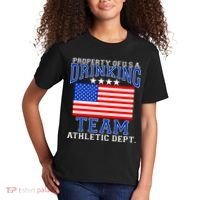 Property of U.S.A. Drinking Team Kids T-Shirt thumb 2