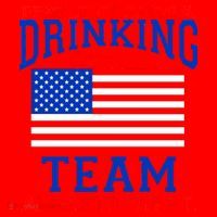 Property of U.S.A. Drinking Team Santa Hat thumb 1