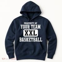 Property Of Your Team XXL Sports Personalize Text Hoodie thumb 0
