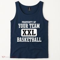 Property Of Your Team XXL Sports Personalize Text Tank Top thumb 2