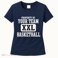 Property Of Your Team XXL Sports Personalize Text Women's T-Shirt thumb 0