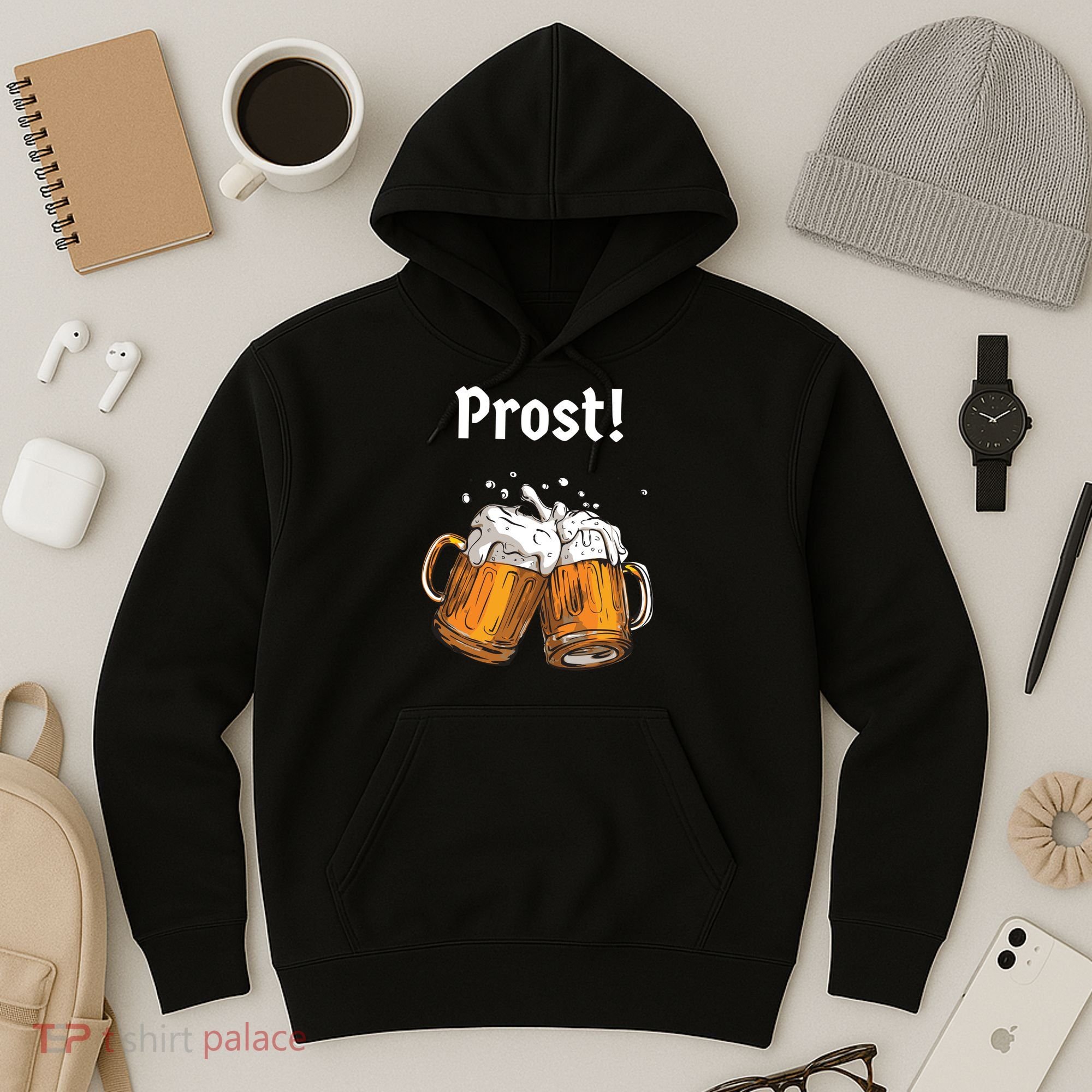 Prost Oktoberfest Beerfest Hoodie