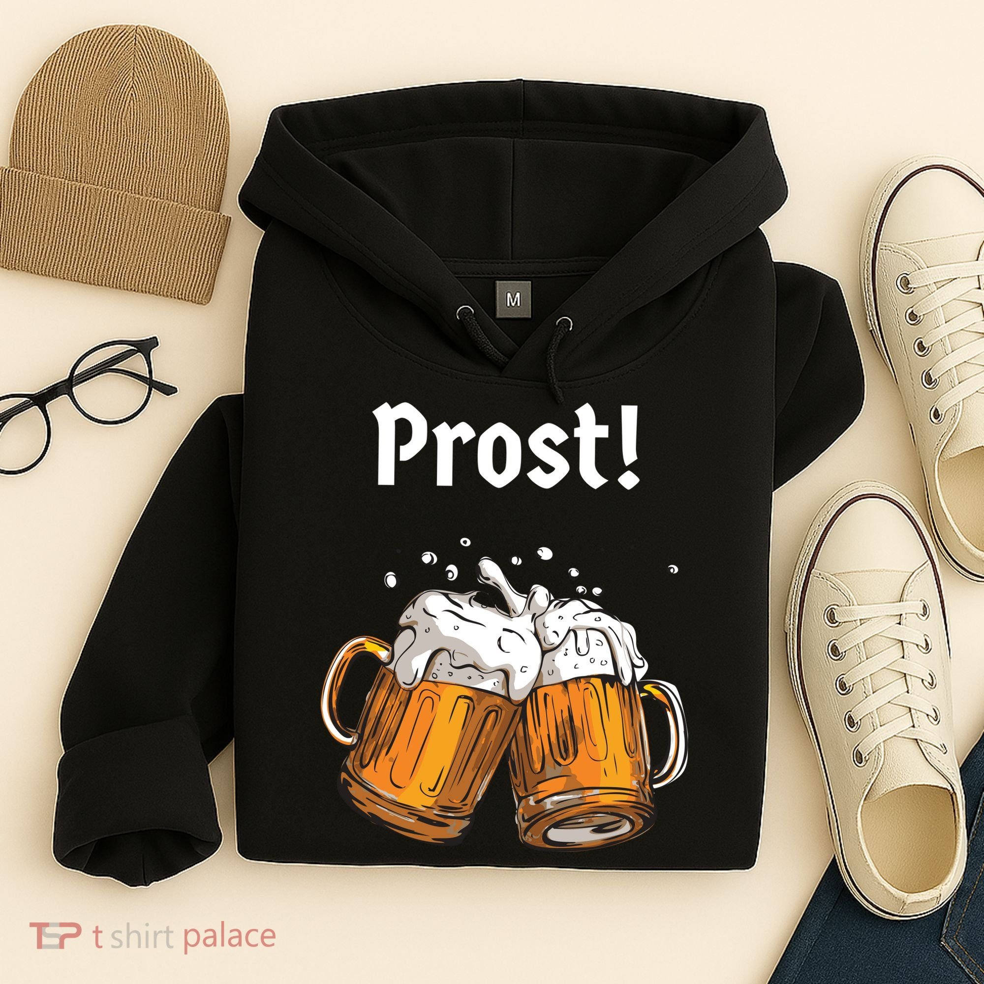 Prost Oktoberfest Beerfest Hoodie