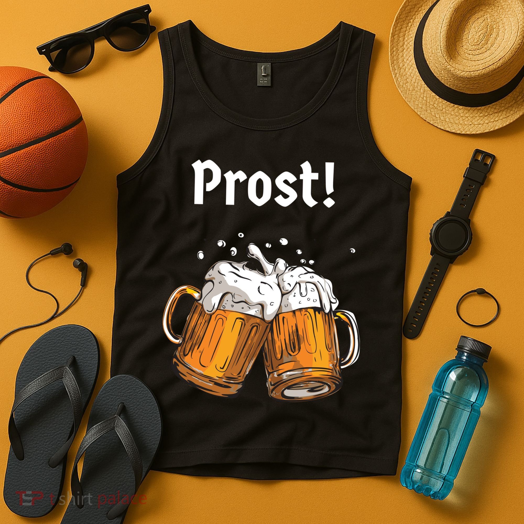 Prost Oktoberfest Beerfest Tank Top
