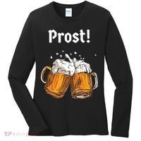 Prost Oktoberfest Beerfest Women's Long Sleeve Shirt thumb 0