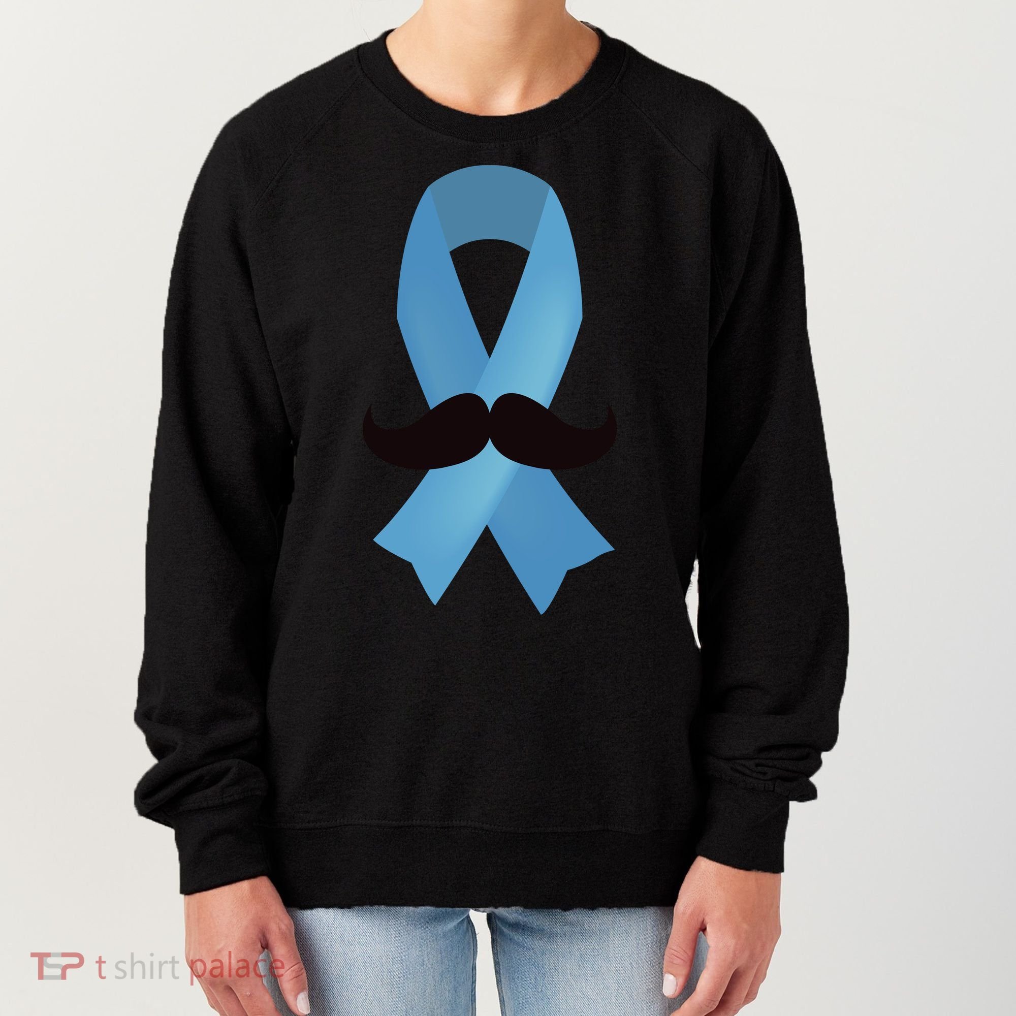 Prostate Awareness Mustache Month Women's Sweatshirt