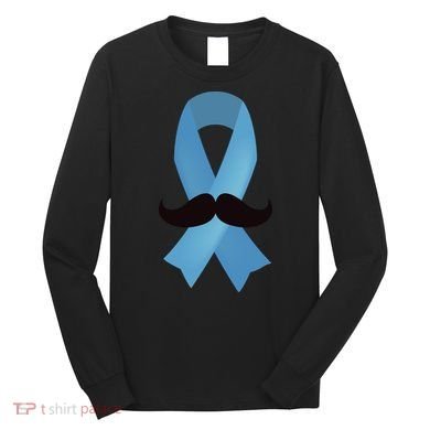 Prostate Awareness Mustache Month Long Sleeve Shirt