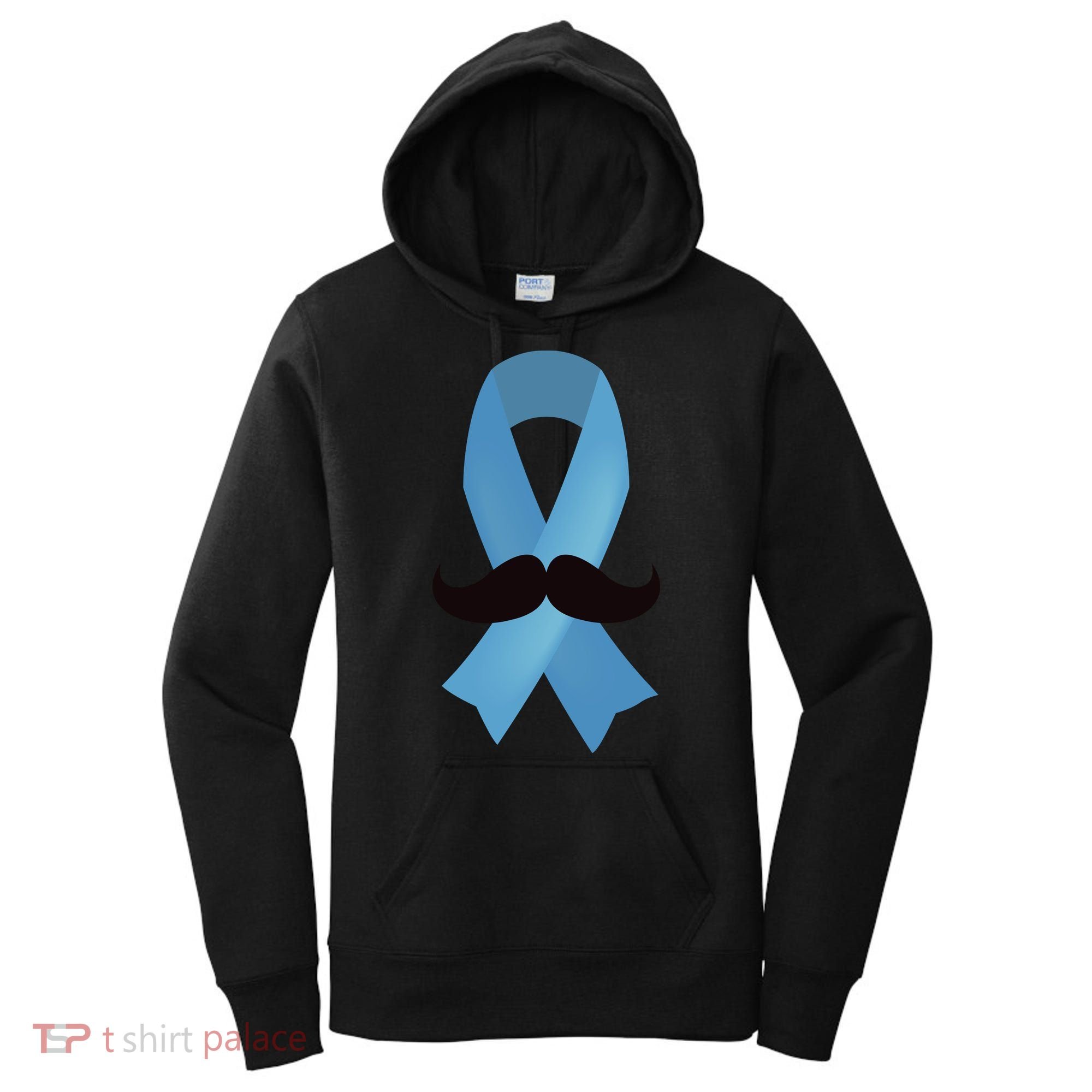 Prostate Awareness Mustache Month Women's Hoodie
