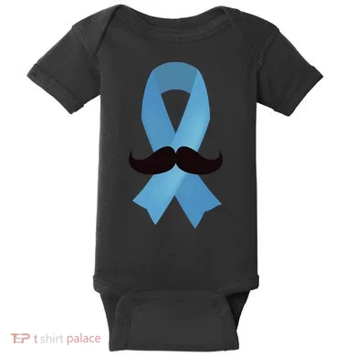 Prostate Awareness Mustache Month Baby Bodysuit