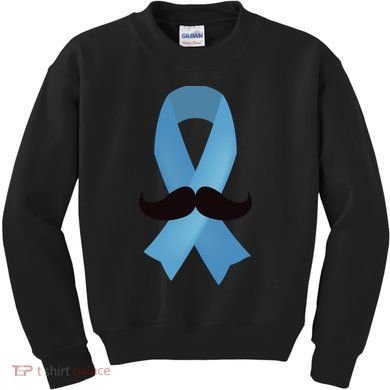 Prostate Awareness Mustache Month Kids Sweatshirt