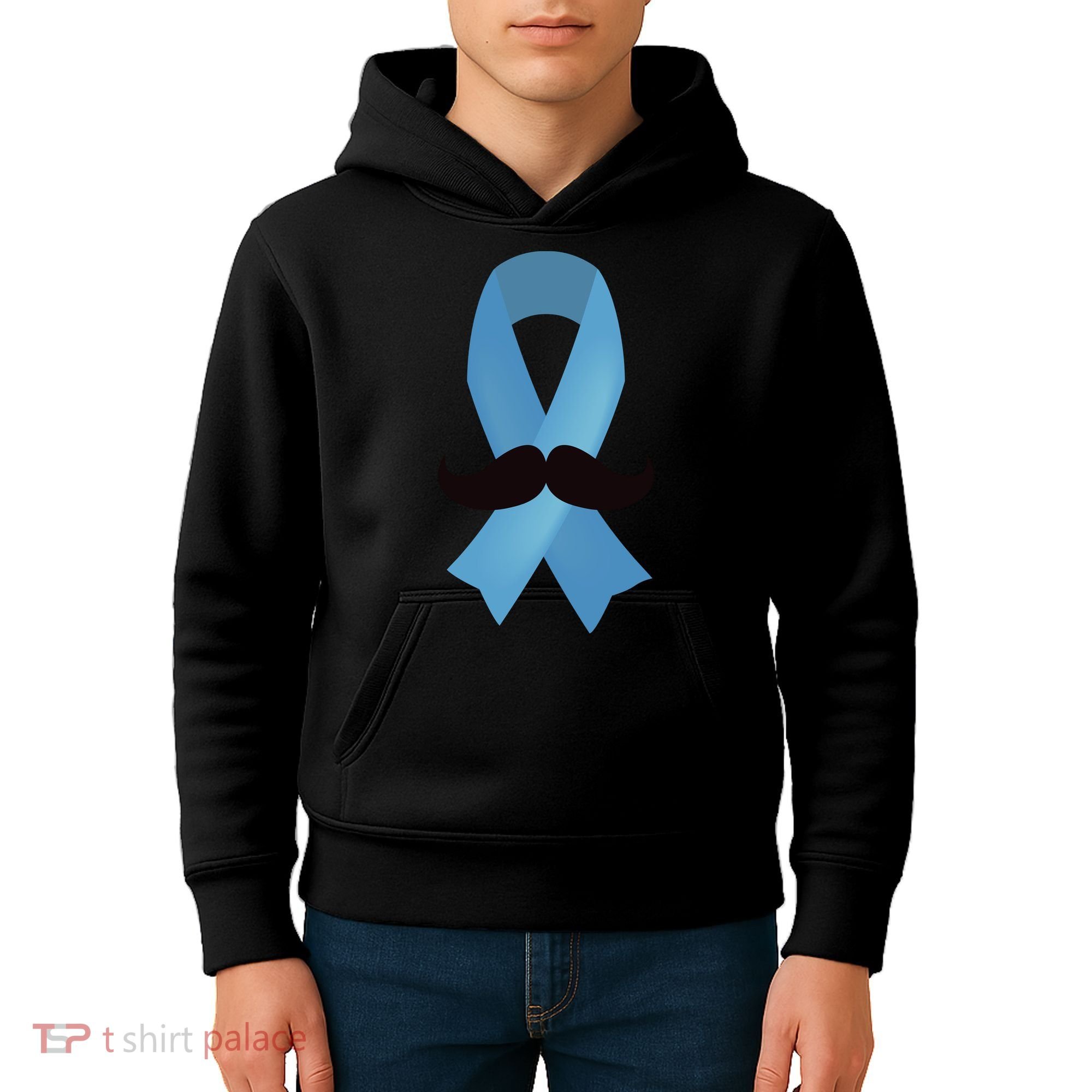 Prostate Awareness Mustache Month Kids Hoodie